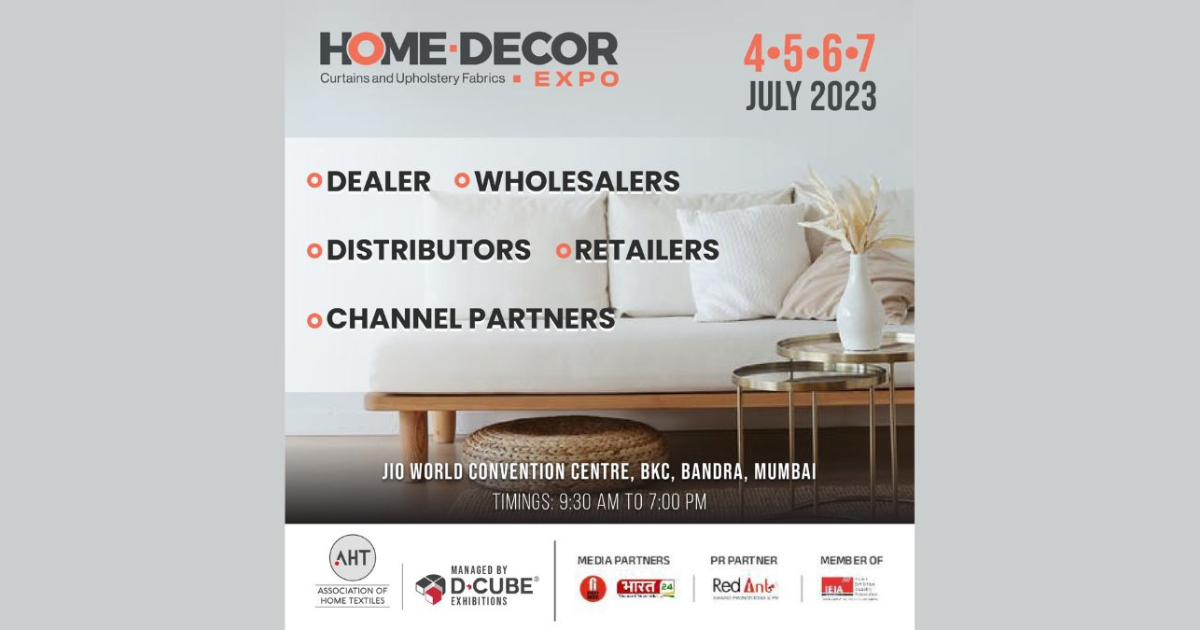 An Unforgettable Affair: Join Renowned Celebrities and Industry Experts at the Home-Decor Expo in Mumbai